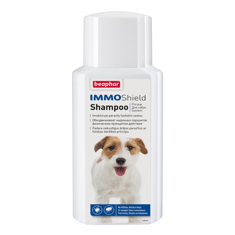 Beaphar 14179 шампунь immo Shield Shampoo для собак от паразитов 200мл