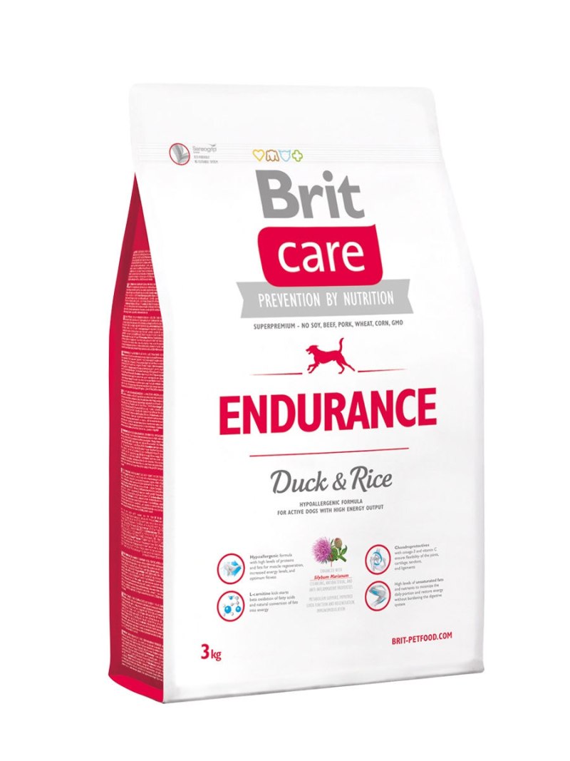 Корм для собак Brit Care утка с рисом 1 кг