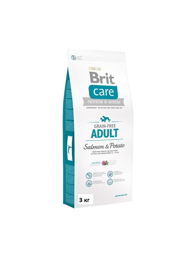 Сухой корм для собак Brit Care ягненок с рисом 12 кг для крупных пород