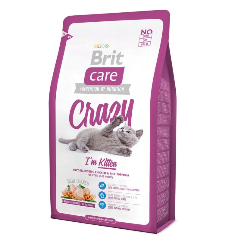 Brit Care Crazy Kitten (7 кг)