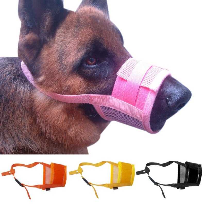 Мягкий намордник Muzzle net small с сеткой для собак