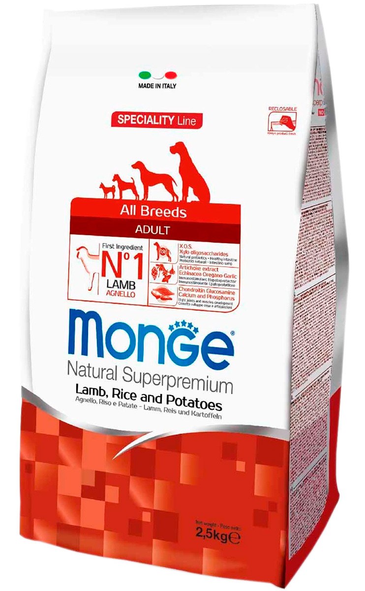 Monge Dog Mini корм для взрослых собак мелких пород 800г