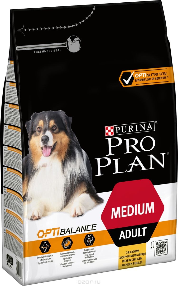 Pro Plan Medium для собак
