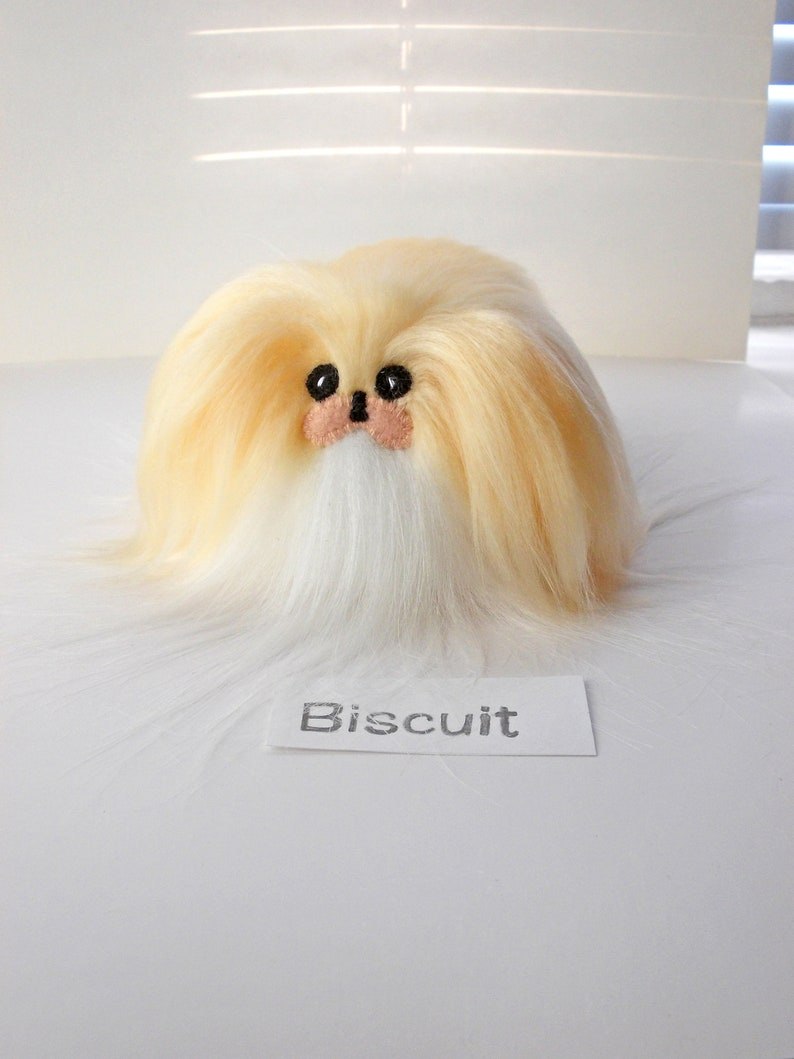 A Pekinese is.......................(fluffy
