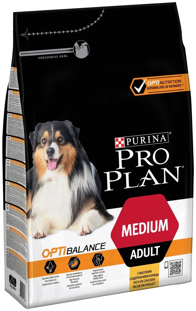 Pro Plan Medium для собак