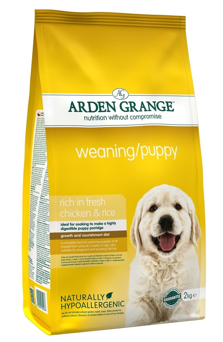 Корм для собак Arden Grange (2 кг) weaning/Puppy курица для щенков