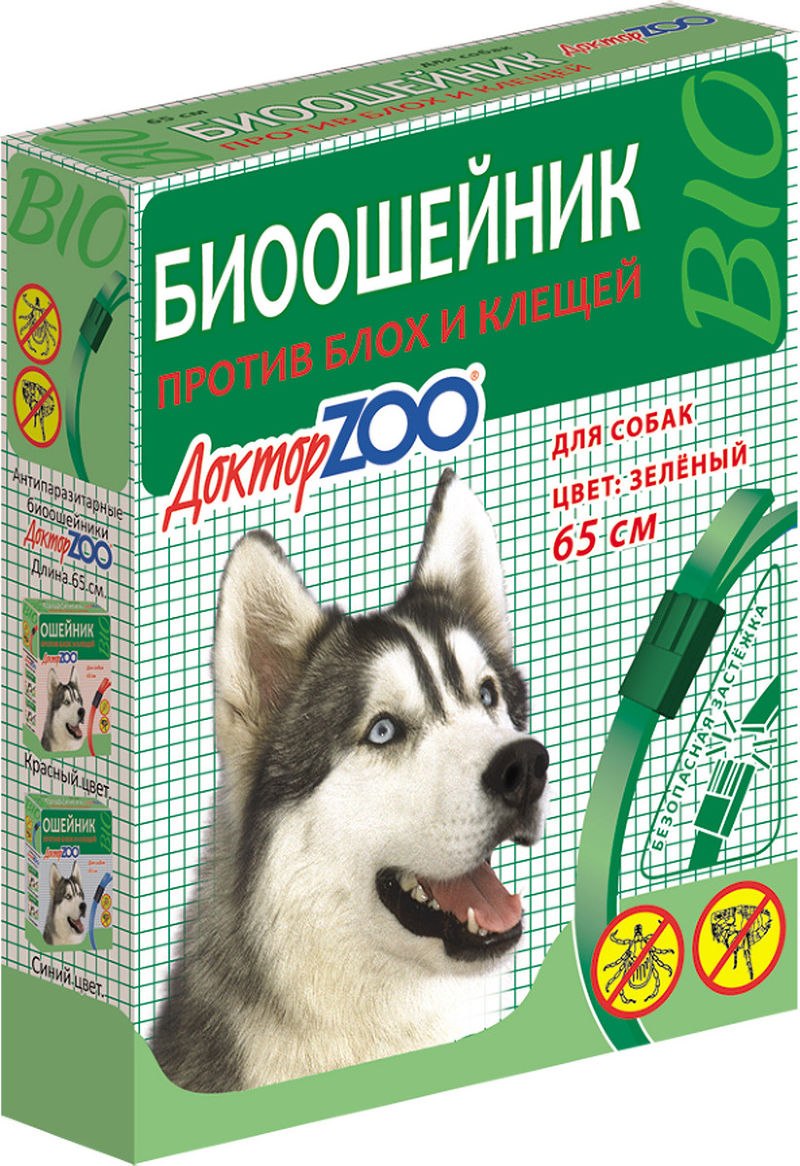 Доктор зоо биоошейник для собак, 65 см