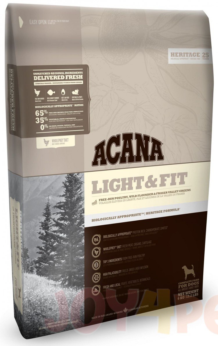 Корм для собак Acana Heritage 11.4 кг