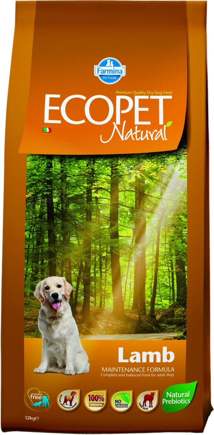 Farmina Ecopet natural д/с Maxi ягненок 12 кг