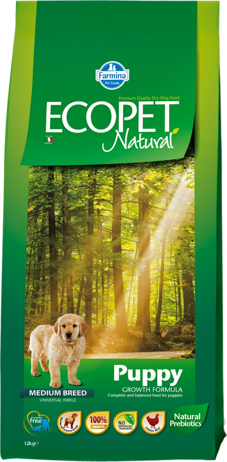Корм для щенков Farmina Ecopet 12 кг