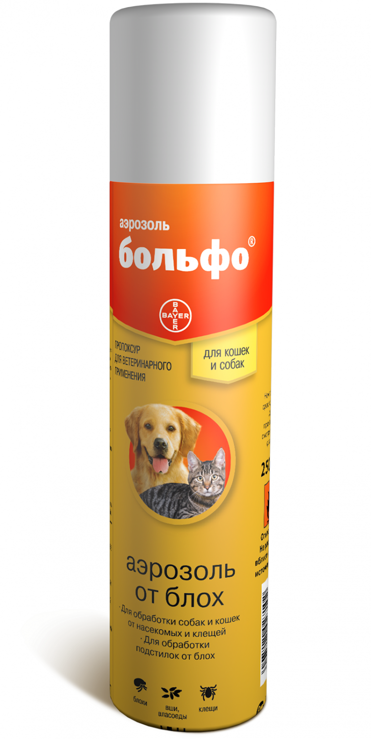 Больфо спрей от блох для кошек