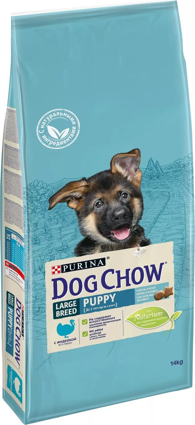 Dog Chow корм для собак 14 кг