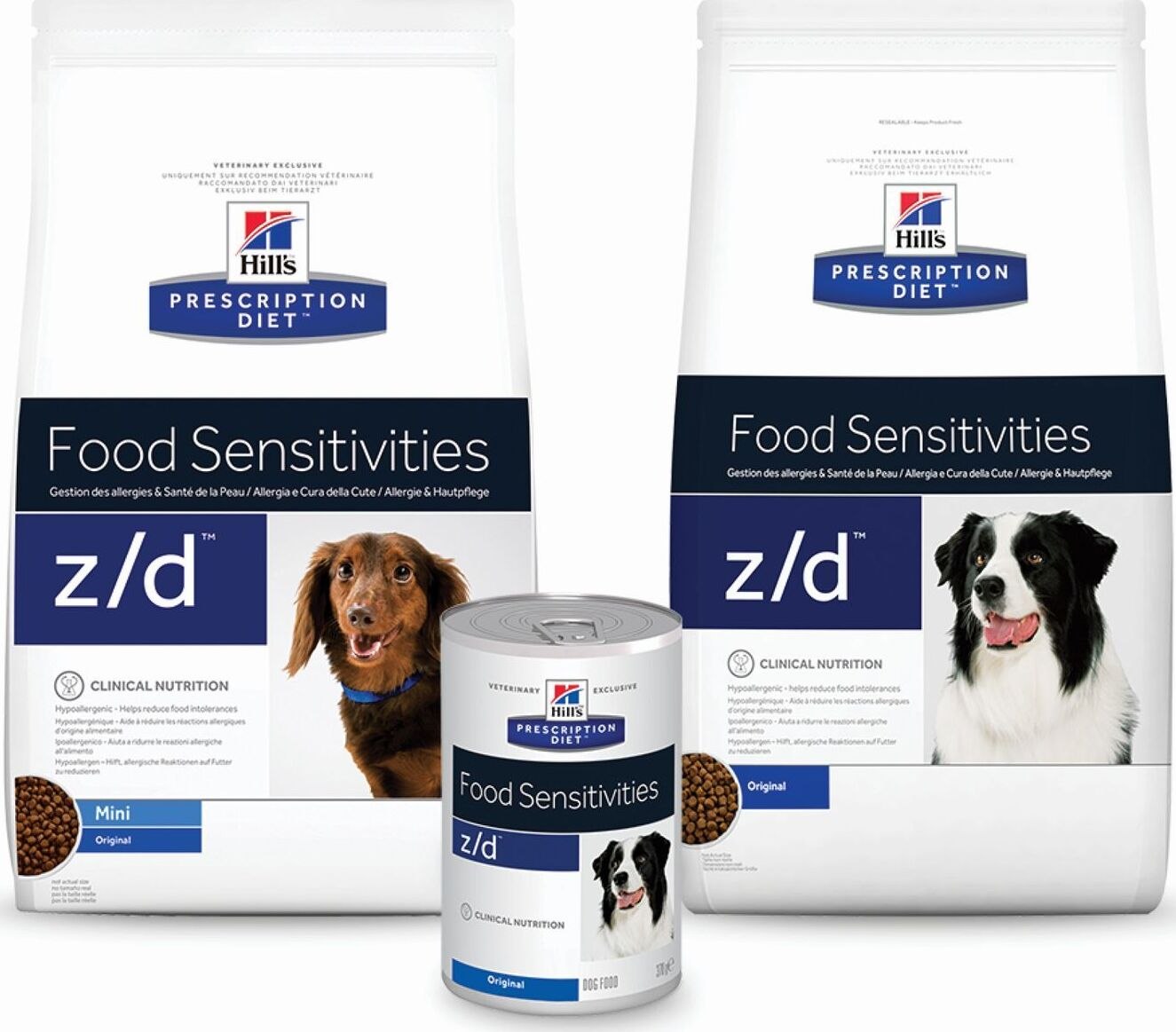 Купить вет корма. Hills Prescription Diet z/d для собак. Prescription Diet z/d food sensitivities для собак. Хиллс корм для собак i/d 12 кг. Корм Хиллс гипоаллергенный.