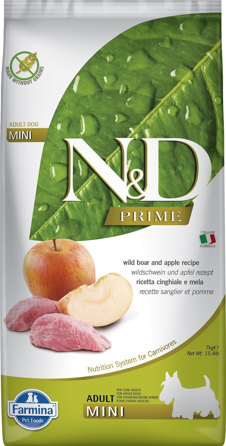 Farmina Dog n&d Prime Adult Medium & Maxi Wild Boar & Apple