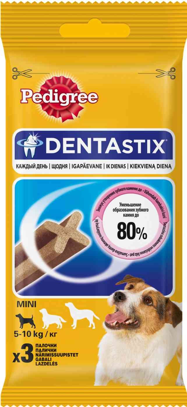 Лакомство для собак Дентастикс pedigree, 45 г