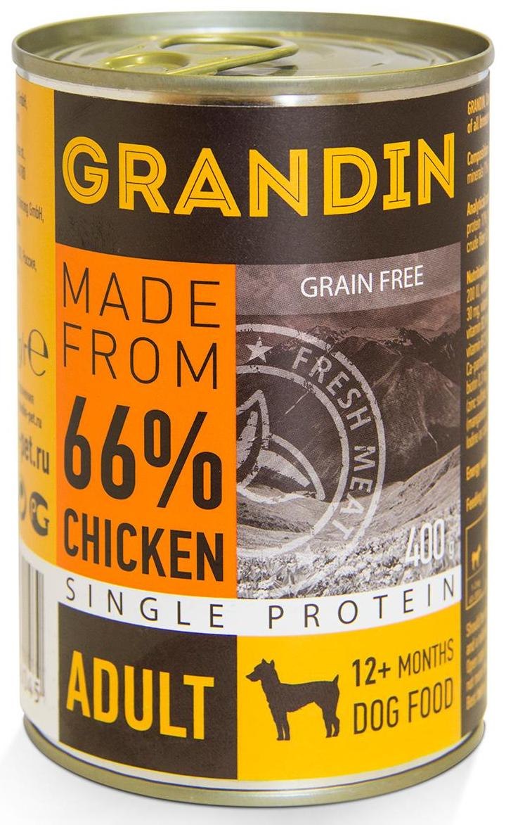 Grandin корм для щенков
