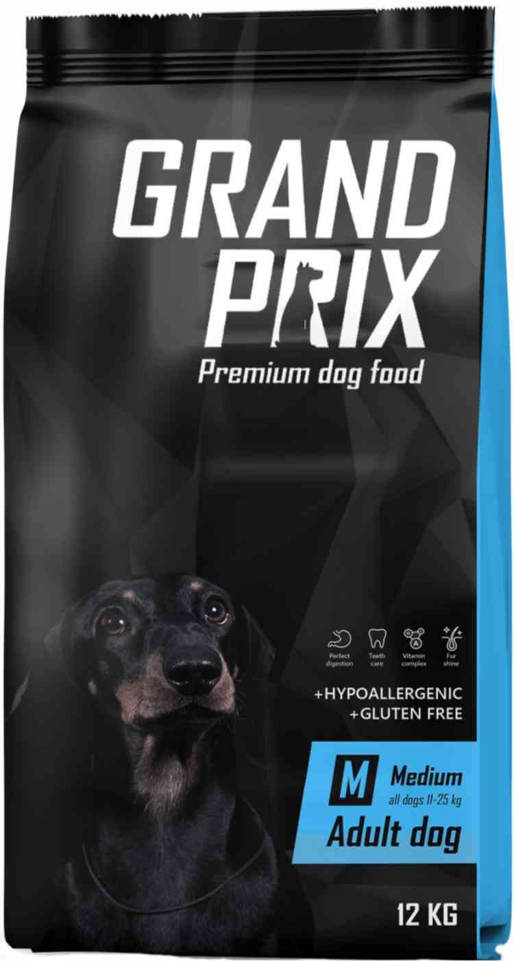 Корм для собак Grand prix (12 кг) large Junior Dog птица злаки