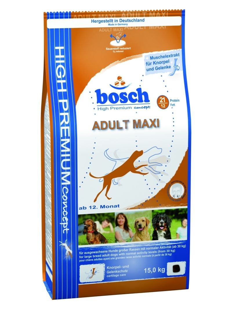 Bosch Adult с уткой и рисом сухой корм для собак 1 кг