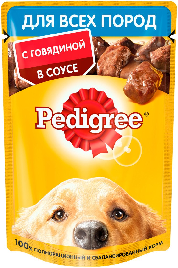 Pedigree пауч для всех собак