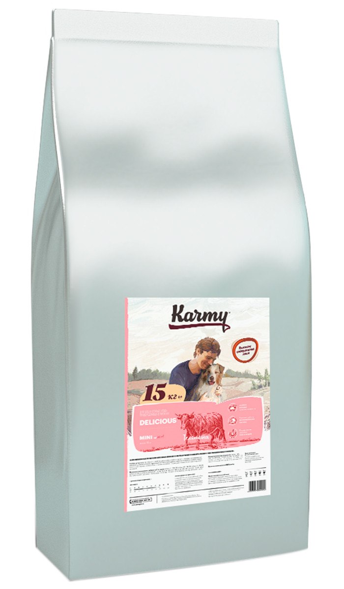Karmy delicious макси телятина 15кг