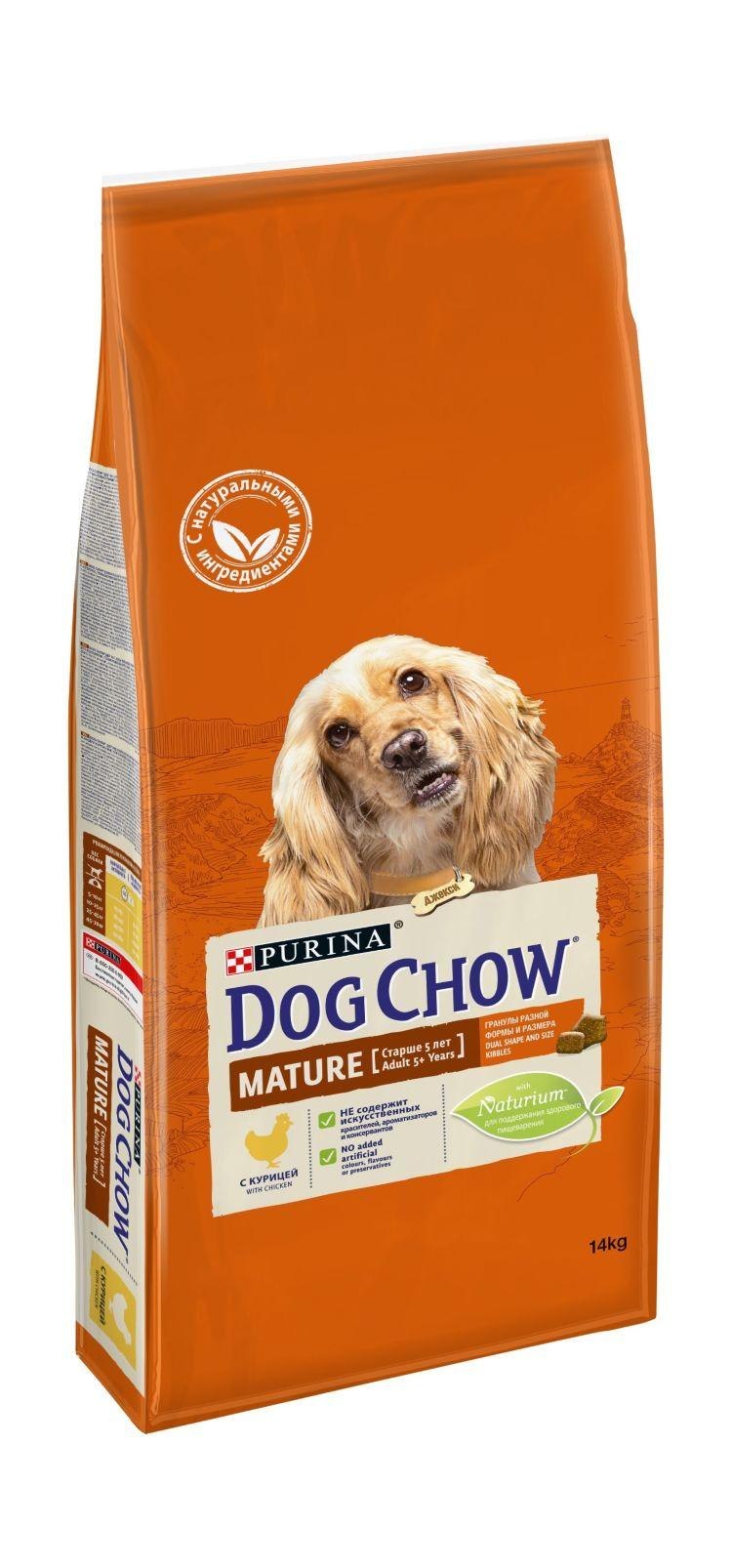 Dog Chow корм для собак 14 кг ягненок