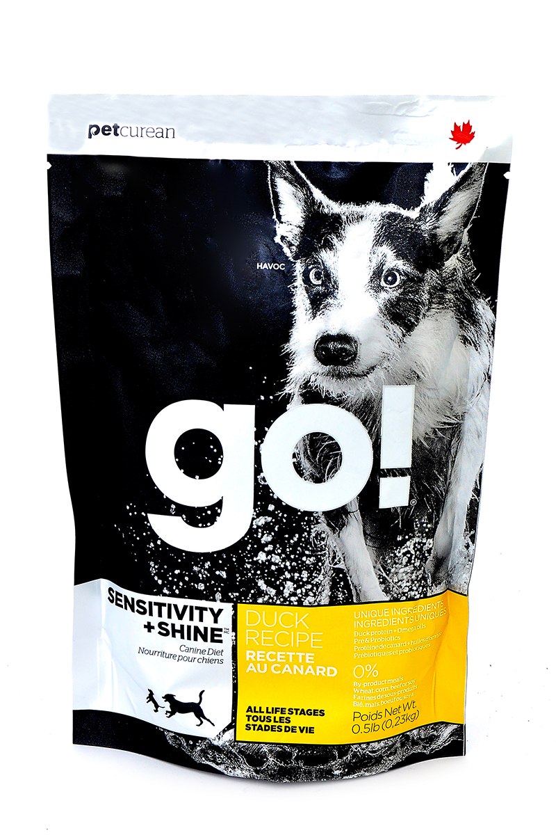 Корм go! Sensitivity+Shine для собак