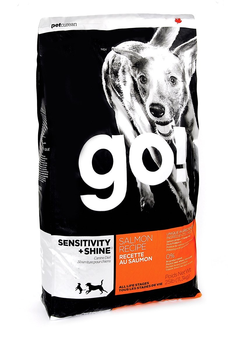 Корм для собак go! Sensitivity + Shine лосось 11.35 кг