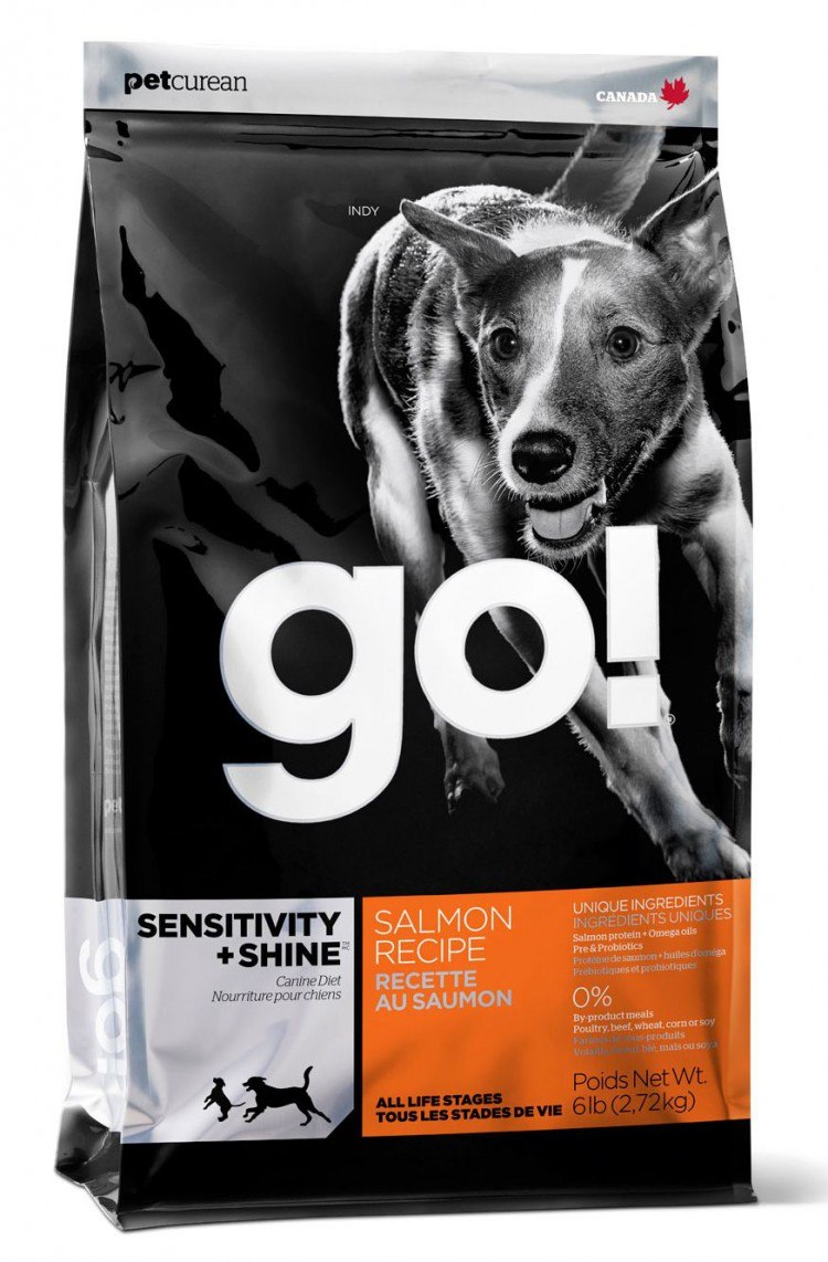 Корм go! Sensitivity+Shine для собак