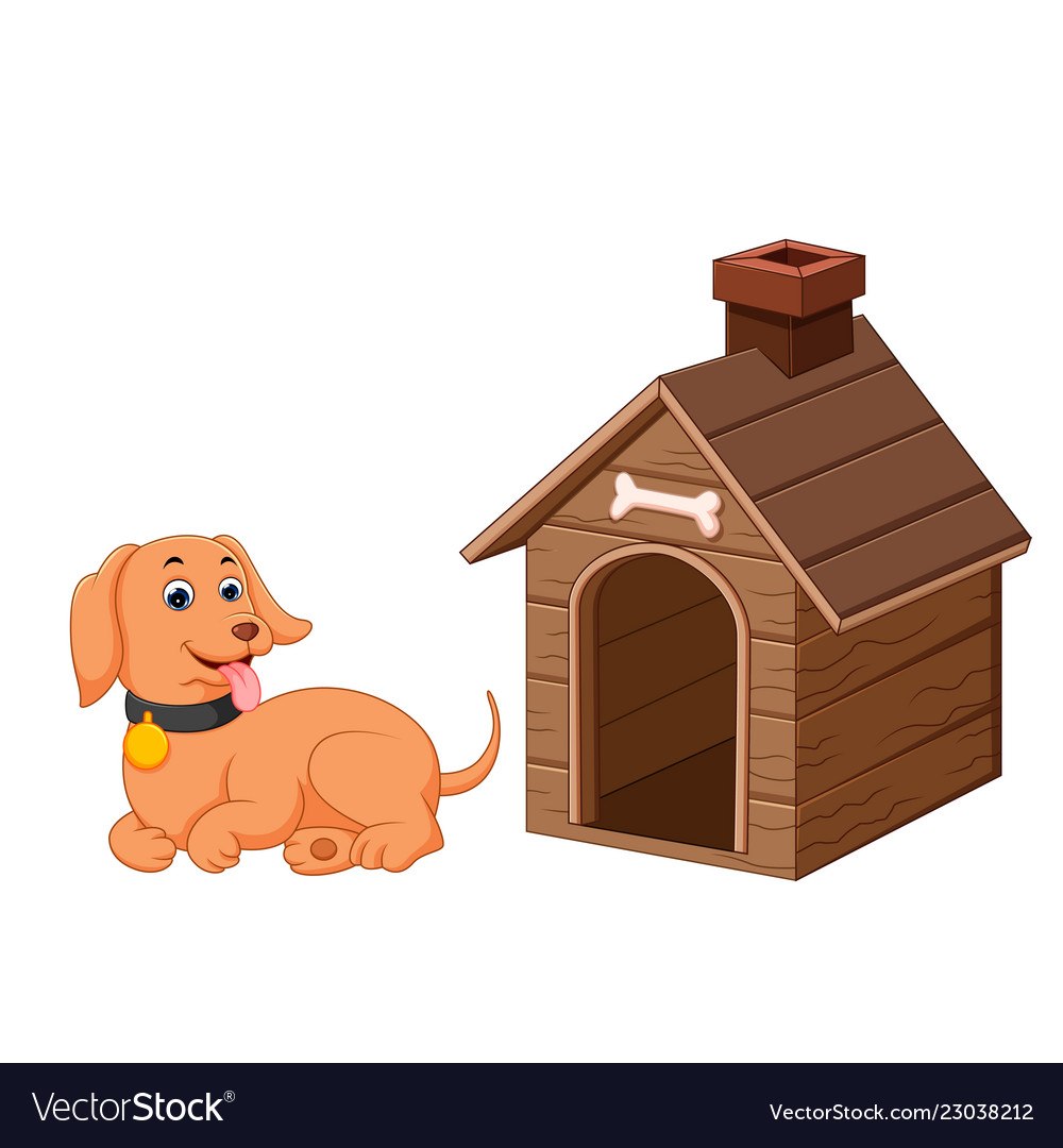 будка для собачки картинки для детей
