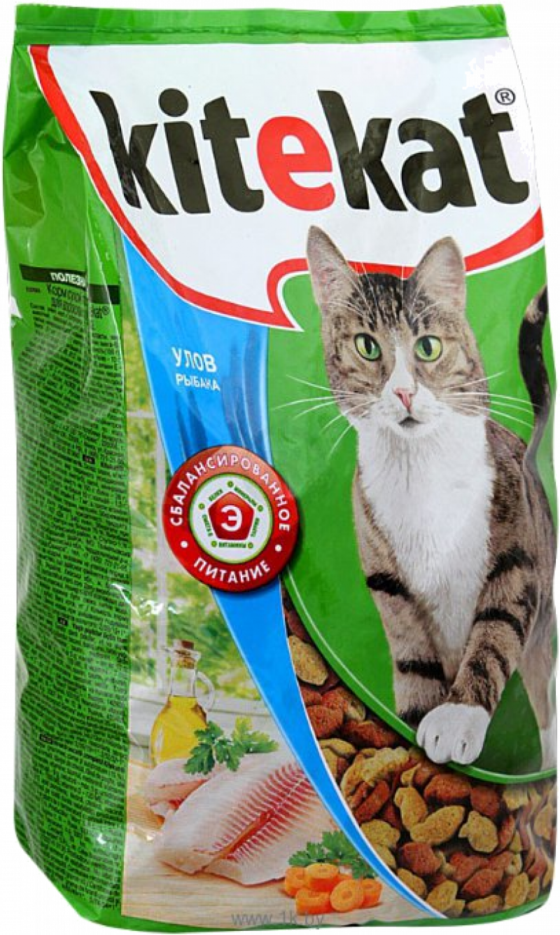 Корм для кошек Kitekat мясной пир 1.9 кг