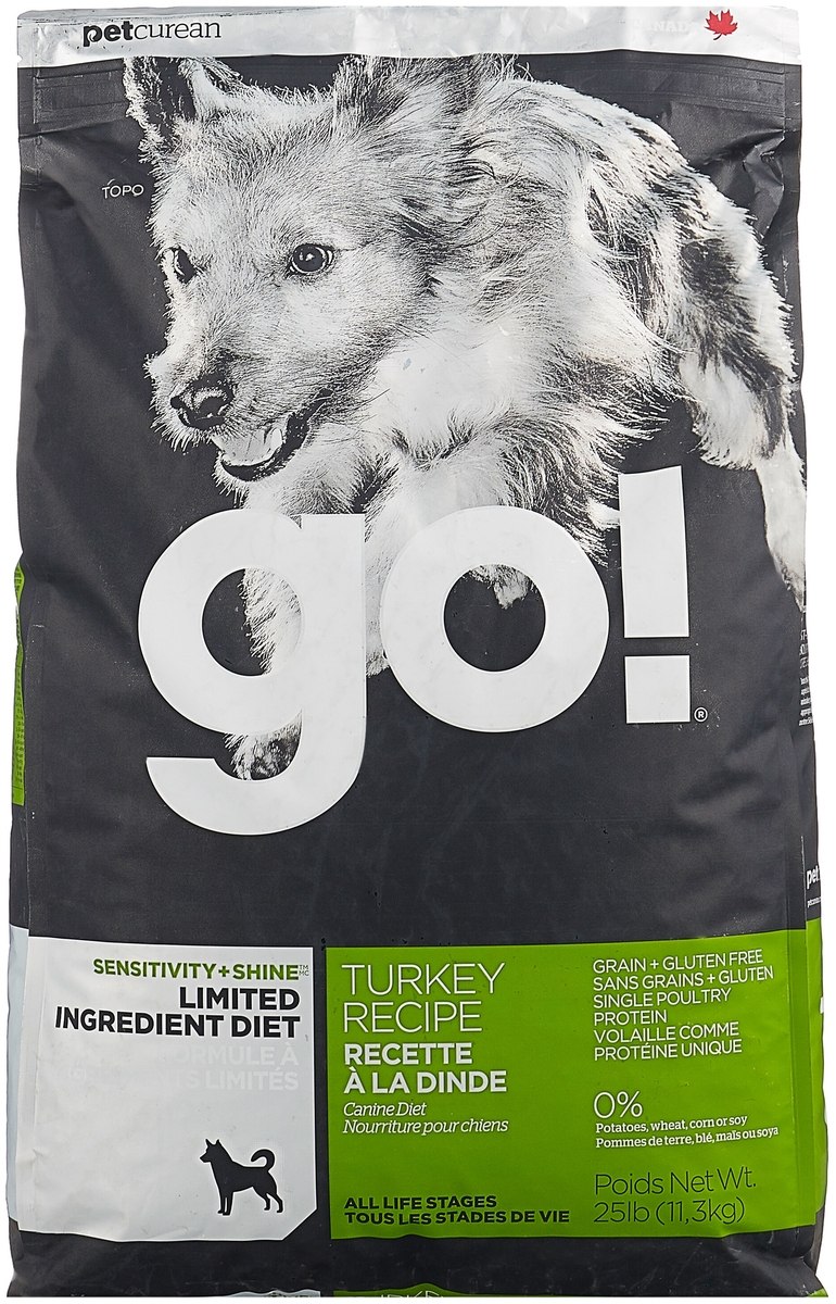 Корм для собак go! Sensitivity + Shine утка 2.72 кг
