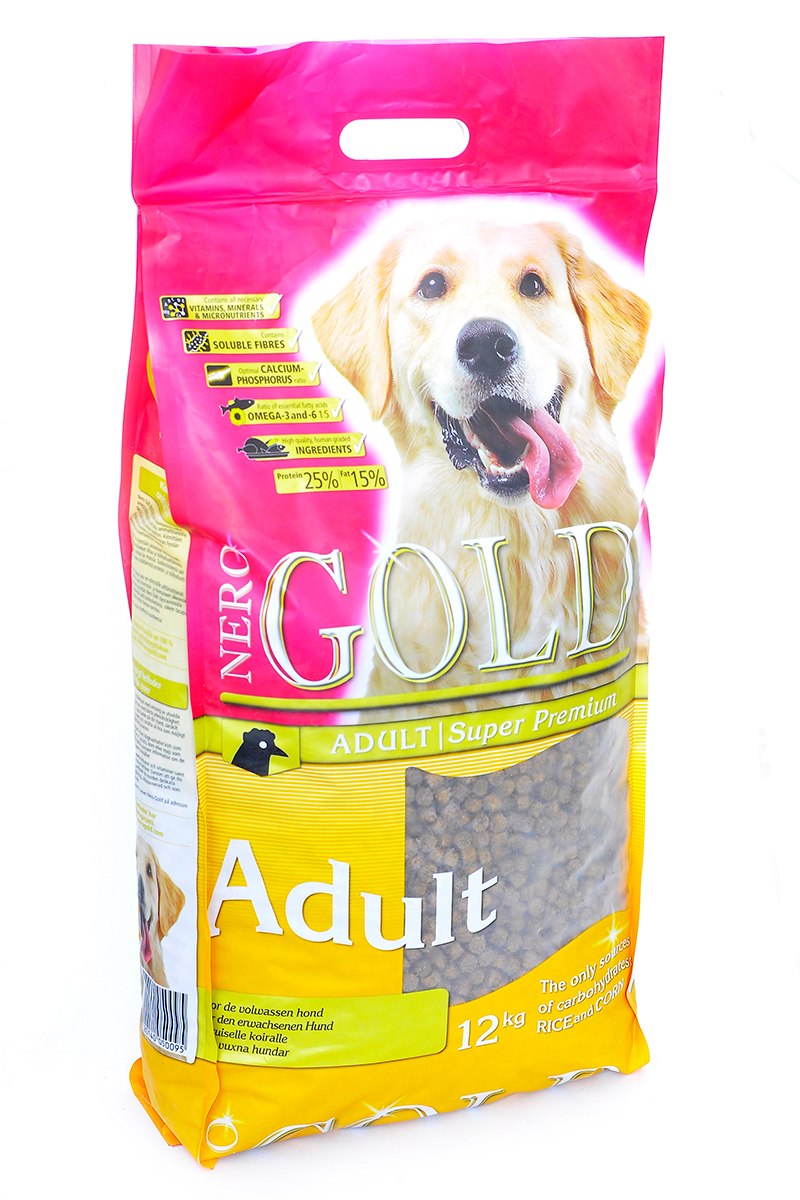 Корм для собак Nero Gold 12 кг