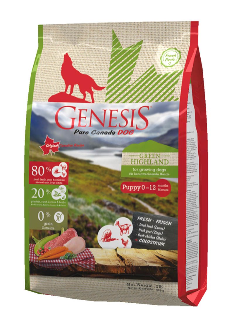 Корм для собак Genesis (0.907 кг) wide Country Senior с курицей, фазаном, гусем и уткой