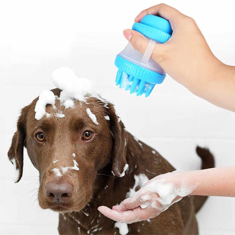 Щетка для животных Cleaning device the gentle Dog Washer