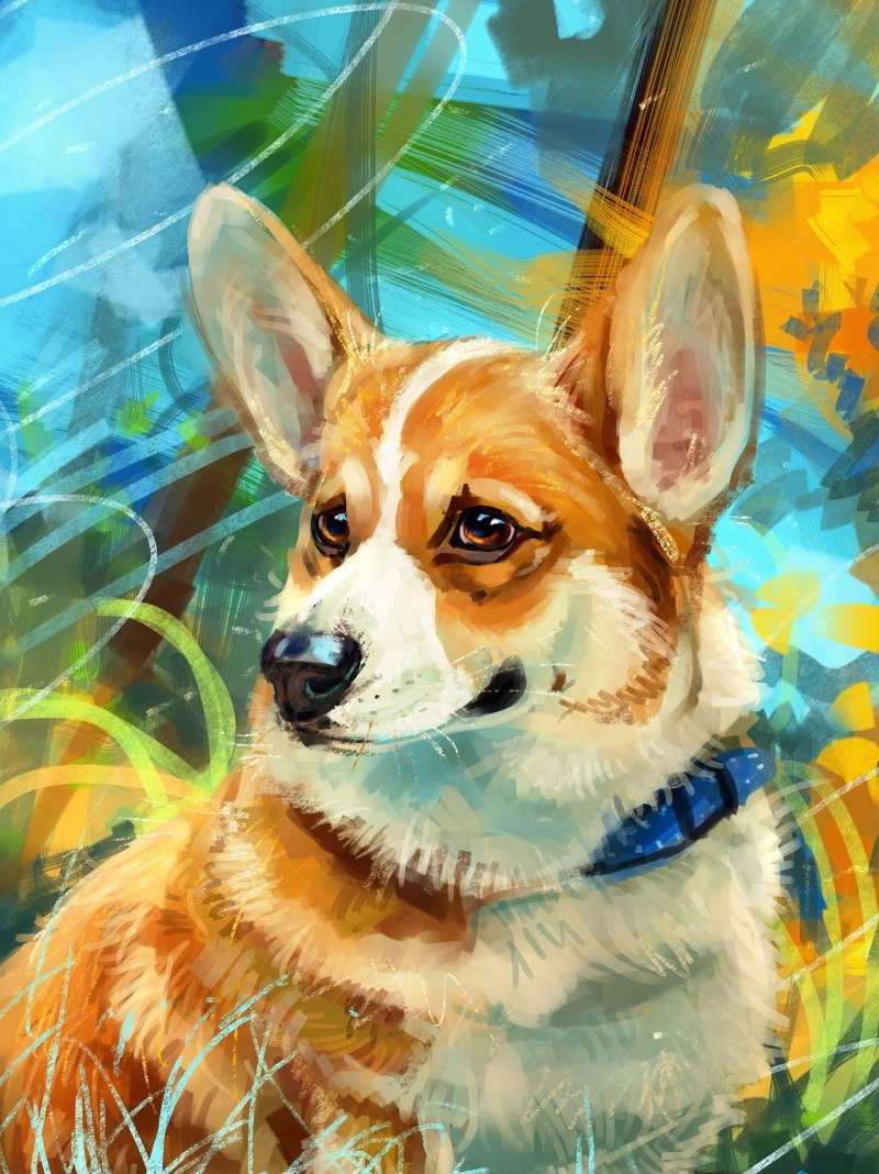 Corgi Dogs мультяшные