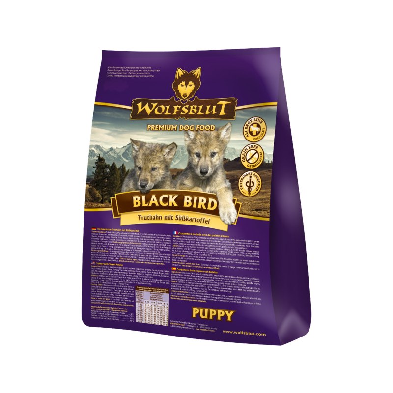 Корм для собак Wolfsblut (30 кг) Black Bird Adult
