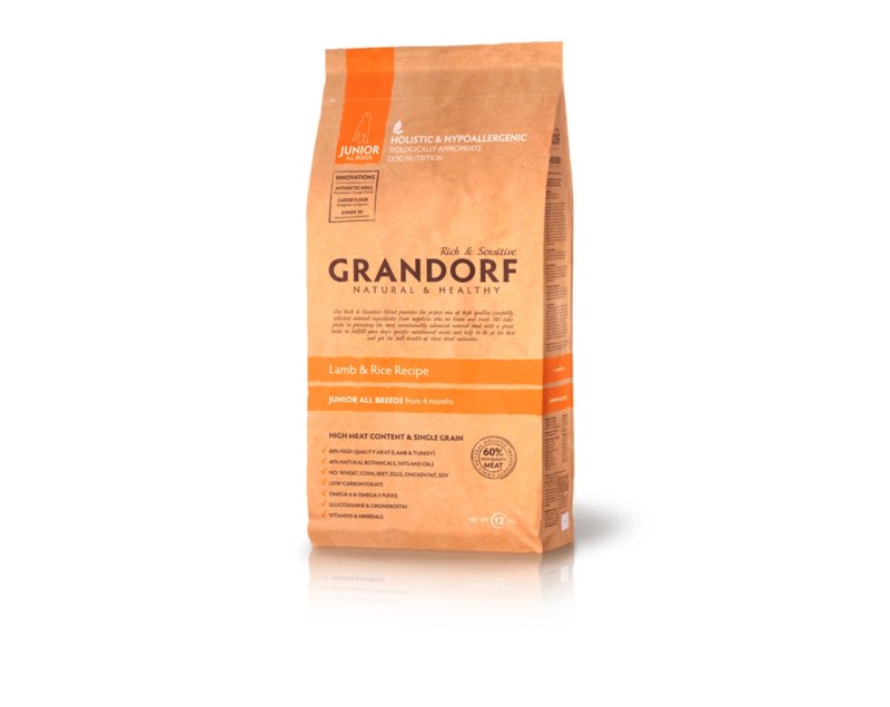 Grandorf Junior Lamb Rice 3кг