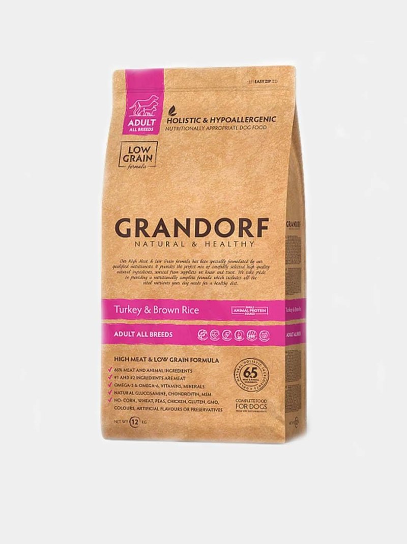 Корм для собак Grandorf (1 кг) 4 meat & Brown Rice мини