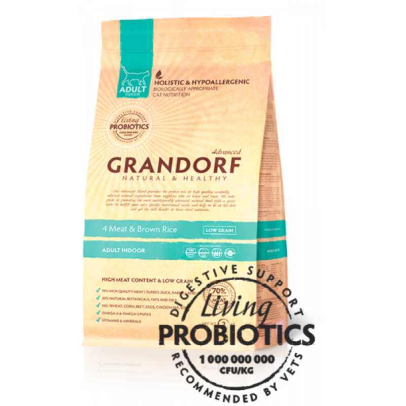 Корм для собак Grandorf (12 кг) 4 meat & Brown Rice все породы