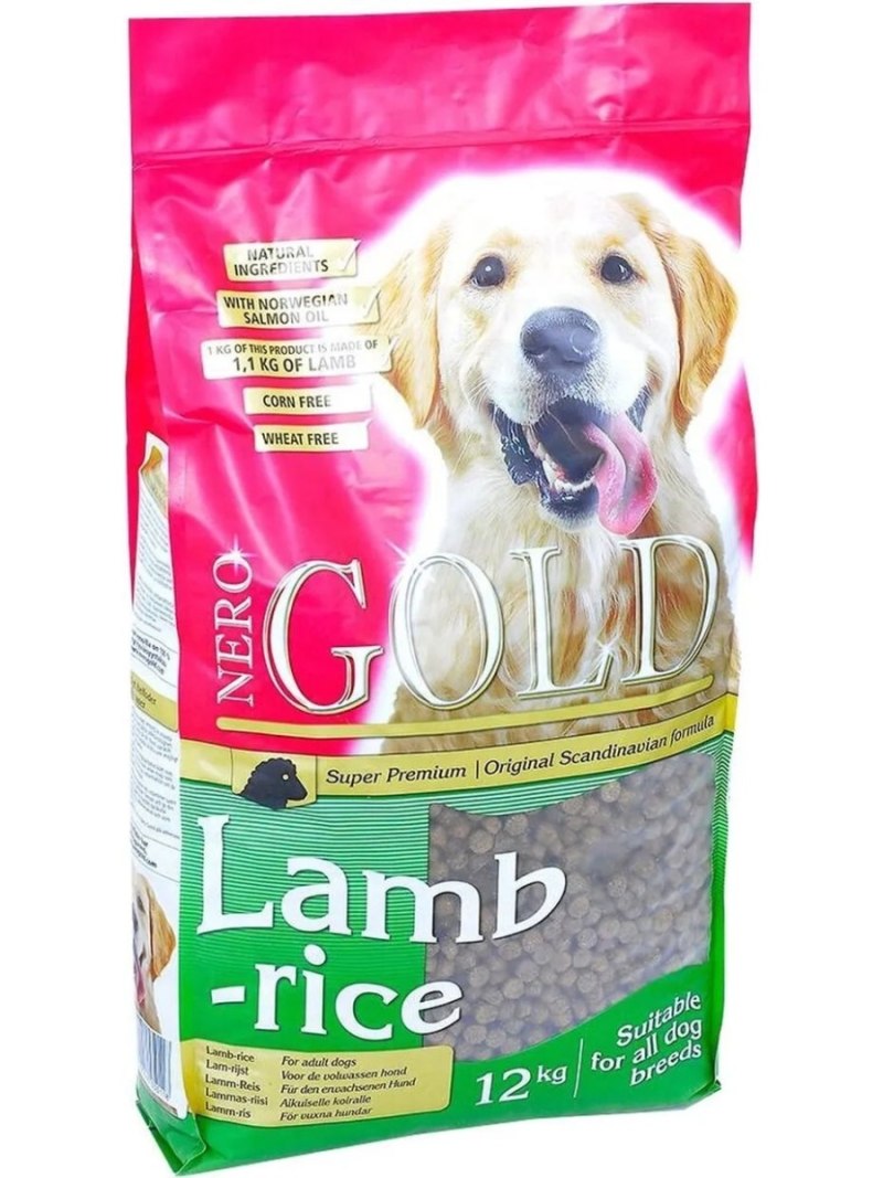 Nero Gold Lamb-Rice 12кг