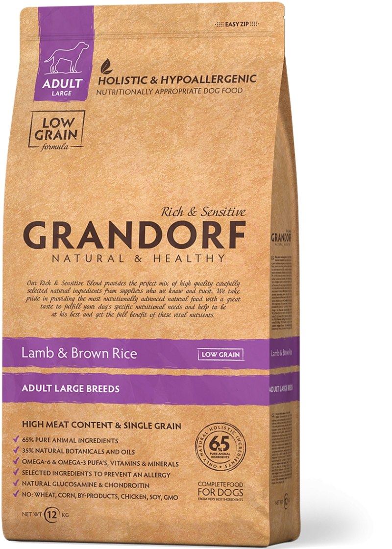 Сухой корм Grandorf Junior all Breeds Lamb & Rice
