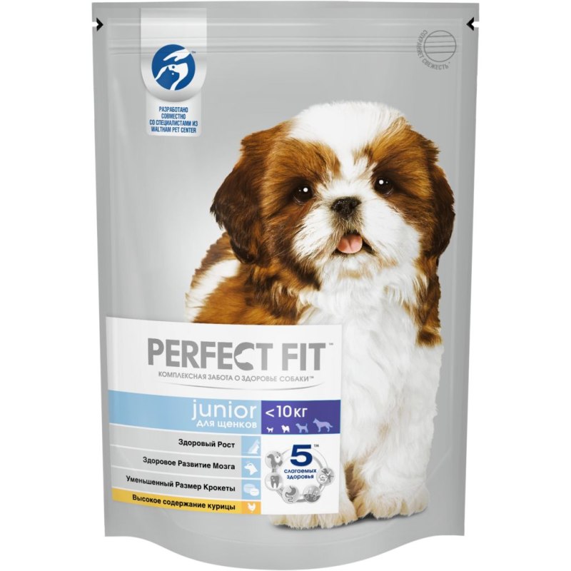 Корм для щенков perfect Fit курица 500г