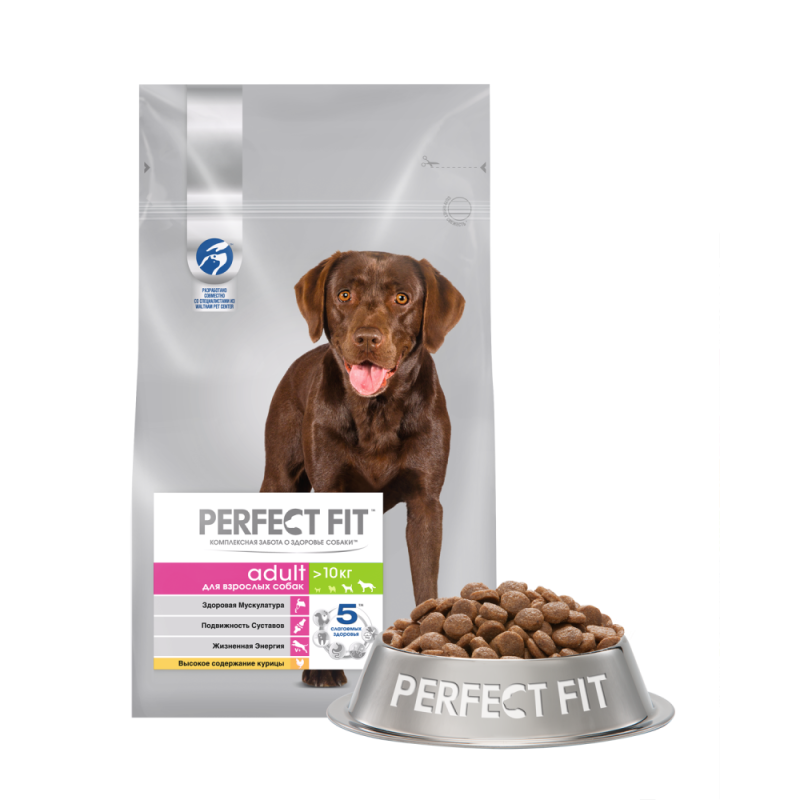 Корм для собак perfect Fit курица 14.5 кг