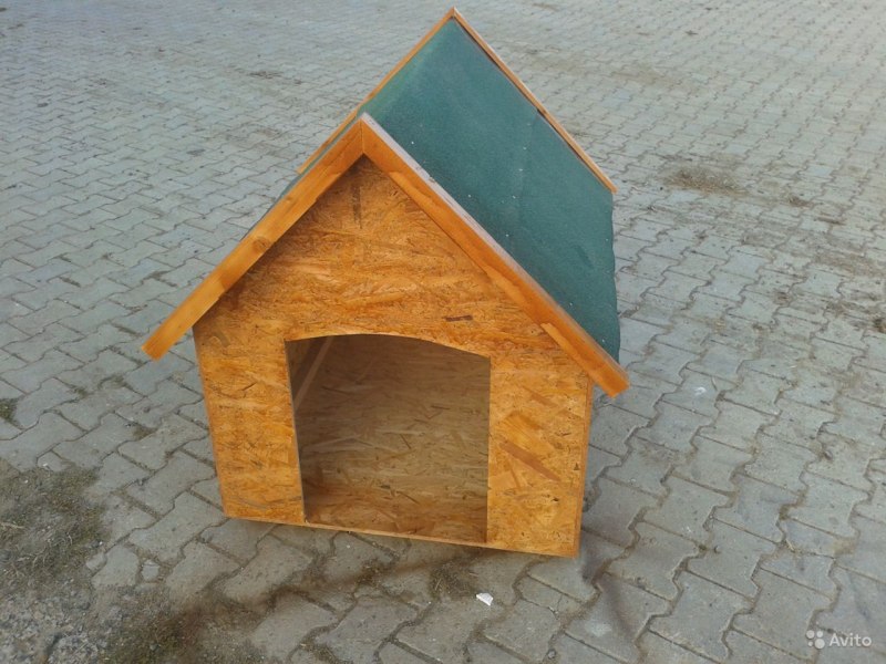 Собачья будка из OSB