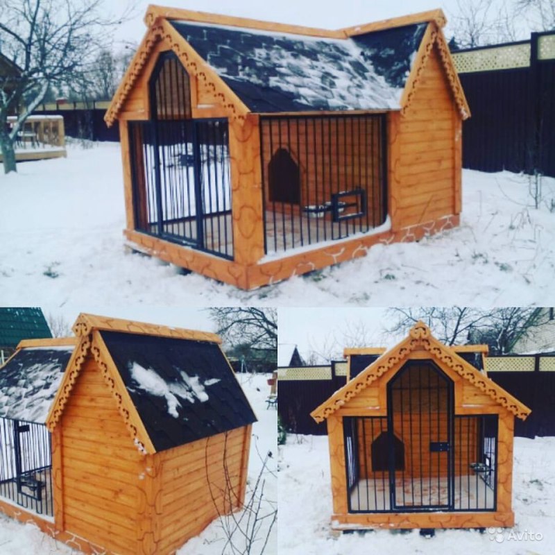Будка для собаки на балконе