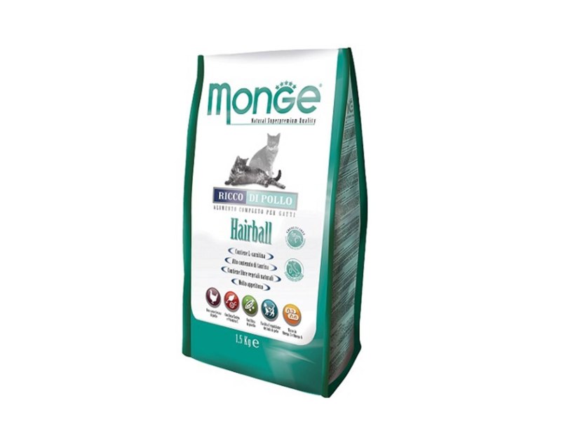 Monge Hairball для кошек 1,5 кг