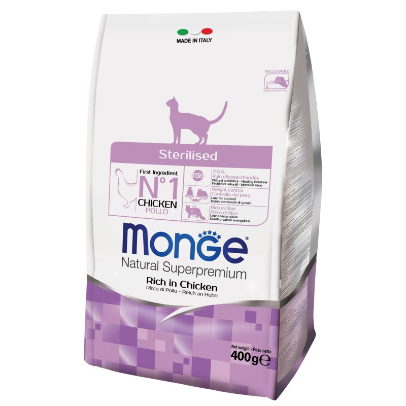 Monge Cat Sterilised корм для стерилизованных кошек 400г