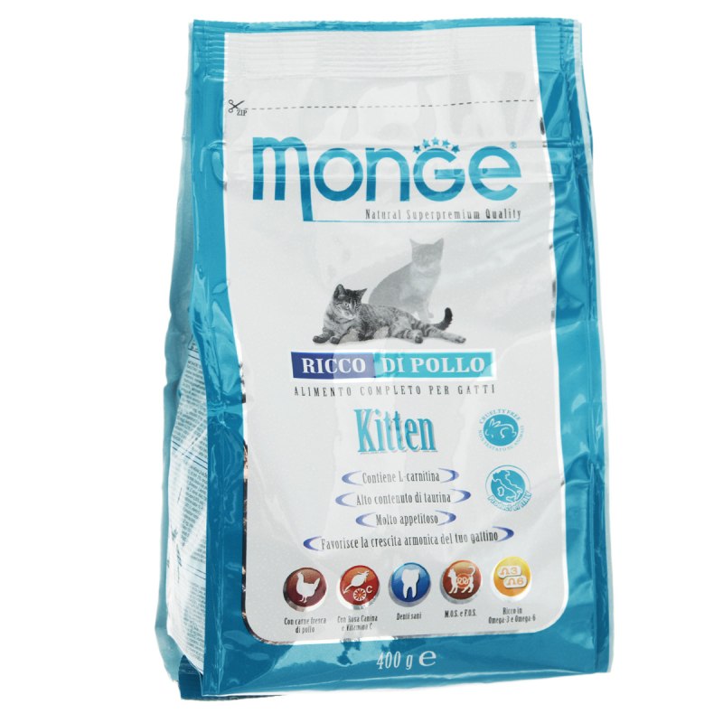 Monge сухой корм для котят 400г