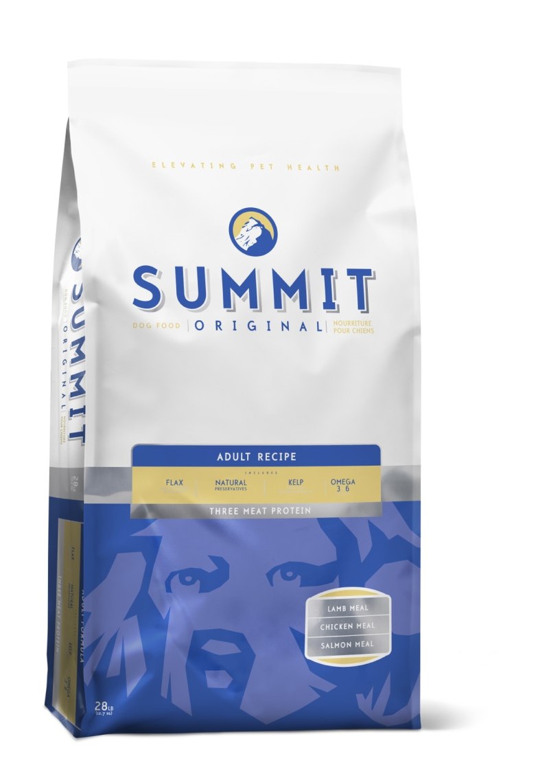 Summit Holistic корм для собак три вида мяса c цыпленком, лососем и ягненком