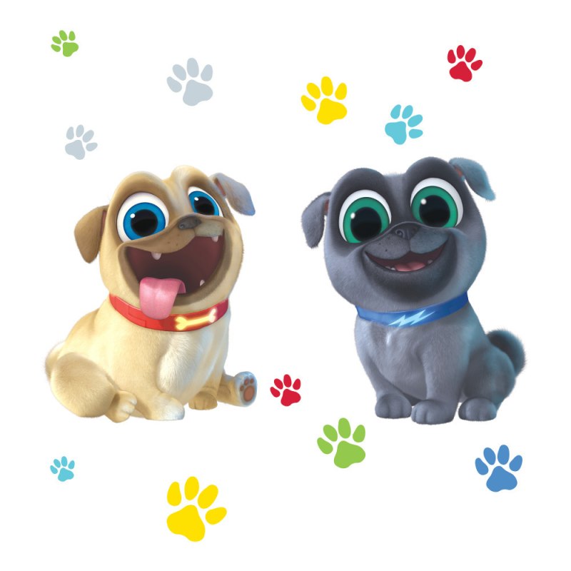 Игровой набор с домиком дружные мопсы (Puppy Dog Pals Stow n go Playset)